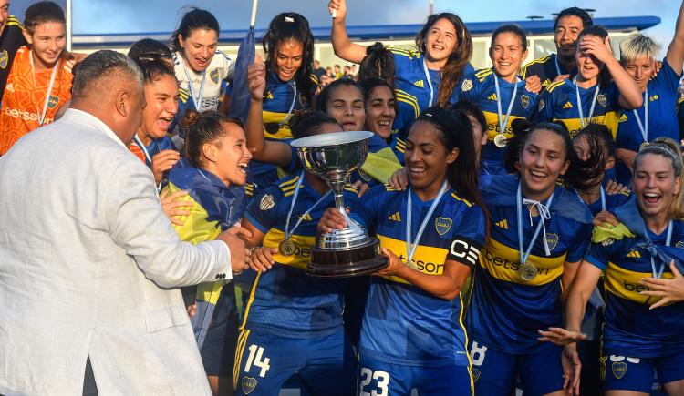 Imagen de Boca amplió su hegemonía y se consagró tetracampeón del fútbol femenino
