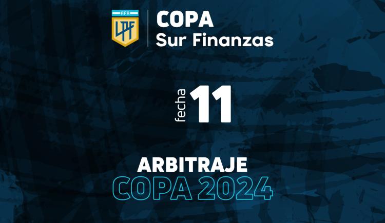 Imagen de La AFA designó los árbitros para la fecha 11 de la Copa de la Liga