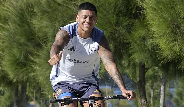 Imagen de Boca: cómo es la evolución de Marcos Rojo