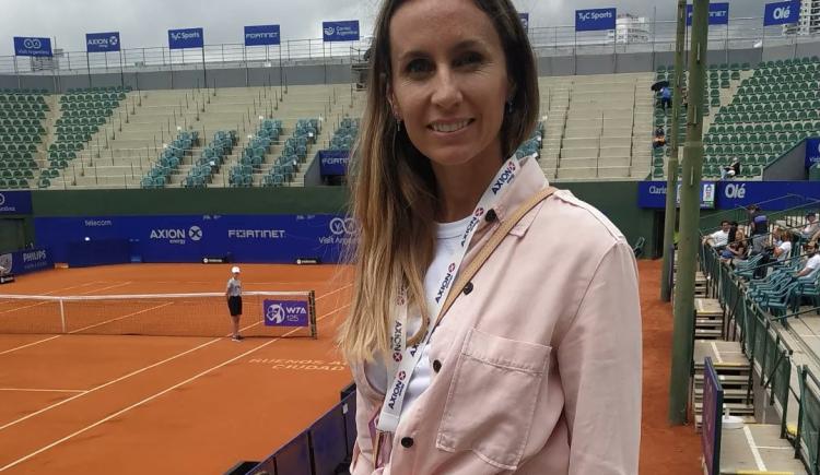 Imagen de GISELA DULKO ESTUVO EN EL ARGENTINA OPEN FEMENINO