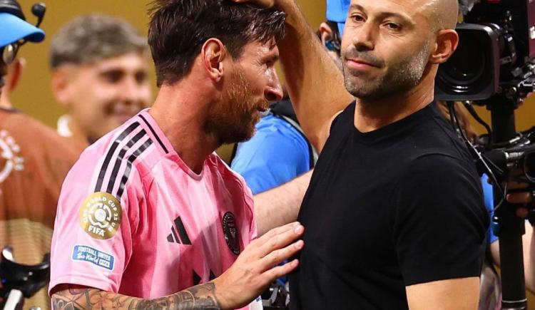 Imagen de Mascherano y su palabra sobre la misión de triple asistidor de Messi