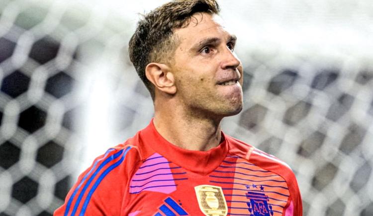 Imagen de Su mejor regalo: Dibu Martínez se sumó a la Selección