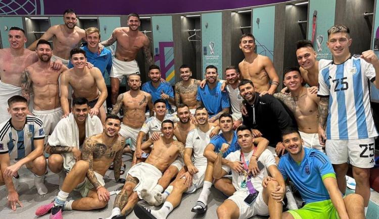 Imagen de Kun Agüero y Gio Lo Celso se sumaron a los festejos