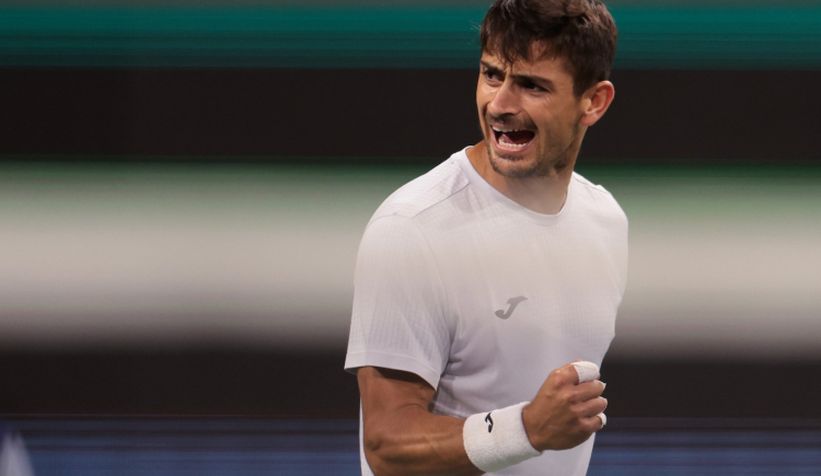 Imagen de Mariano Navone cerró la primera victoria de su carrera en Indian Wells