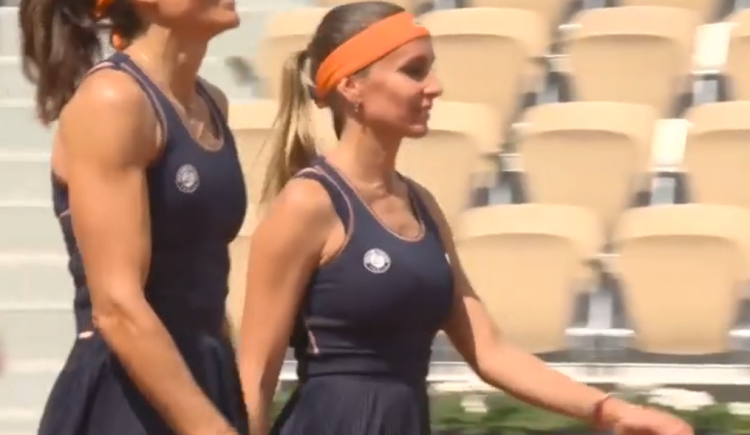 Imagen de Sabatini y Dulko se lucieron en el debut en el torneo de Leyendas de Roland Garros