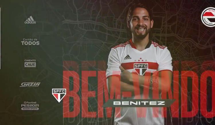 Imagen de BENÍTEZ FUE OFICIALIZADO EN SAO PAULO