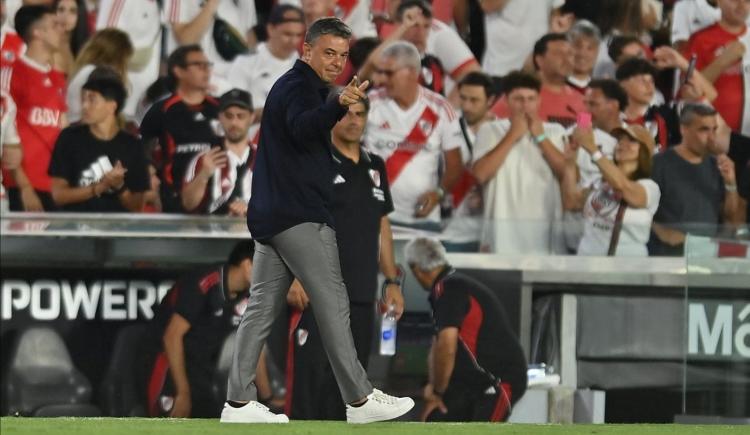Imagen de La buena noticia que recibió Gallardo tras la victoria sobre Gimnasia