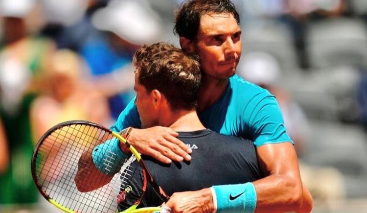 Imagen de De Rafael Nadal para Schwartzman, el emotivo mensaje de despedida