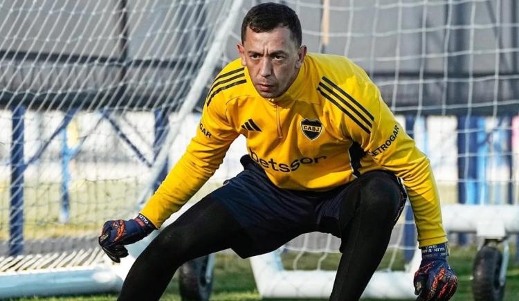 Imagen de Marchesín fue exigido en Boca y quiere atajar contra Central