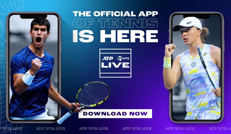 Imagen de ATP y WTA anunciaron el regreso de la aplicación conjunta de datos