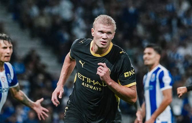 Imagen de El récord de Sergio Agüero que igualó Erling Haaland