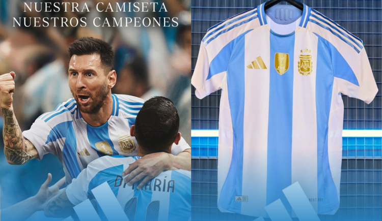 Imagen de Adidas presentó la nueva camiseta de la Selección Argentina