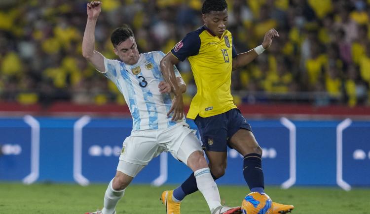 Imagen de Tagliafico y su visión de la jugada del penal