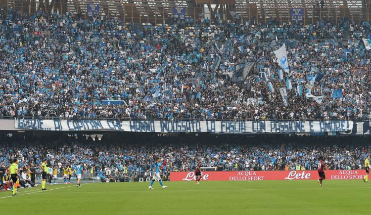 Imagen de Napoli abrirá las puertas del Diego Armando Maradona a sus hinchas para una posible consagración