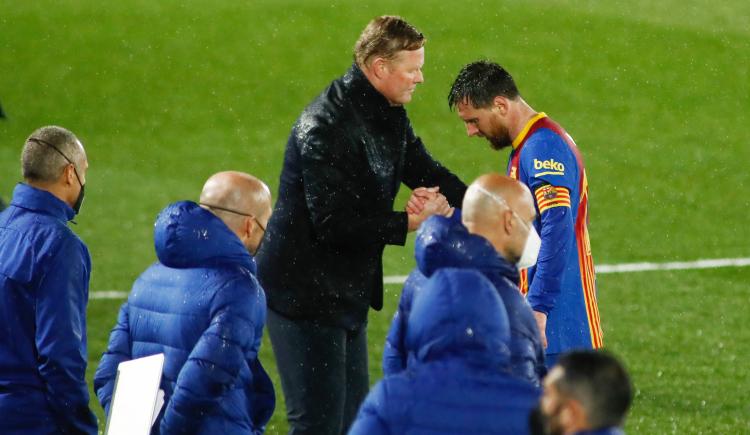 Imagen de Ronald Koeman descartó el regreso de Lionel Messi a Barcelona