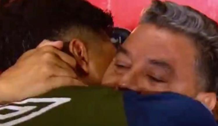 Imagen de Cómo fue el reencuentro entre Marcelo Gallardo y Enzo Pérez