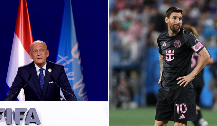 Imagen de El día que la nueva regla de la FIFA anti demoras hizo enfurecer a Messi