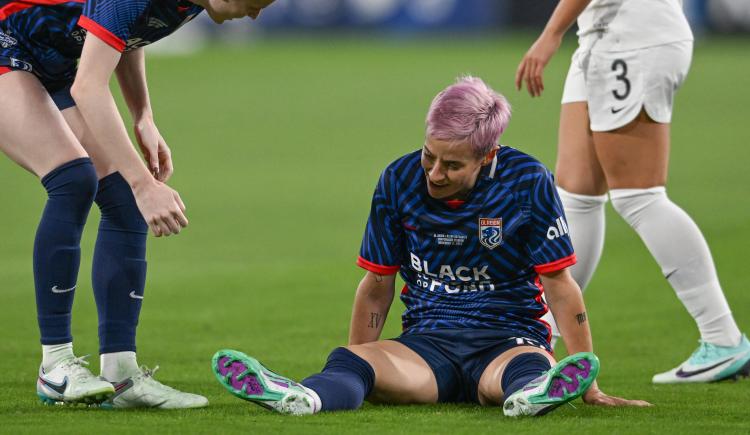 Imagen de Megan Rapinoe no tuvo la despedida que merecía