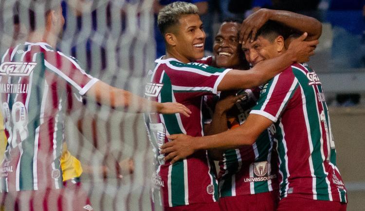 Imagen de Germán Cano anotó en la goleada de Fluminense