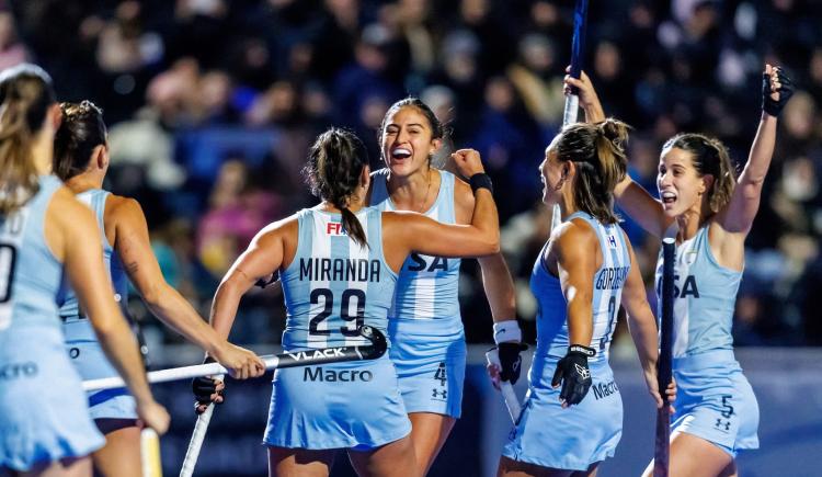 Imagen de Las Leonas aseguraron la clasificación a las semifinales de la Copa Panamericana