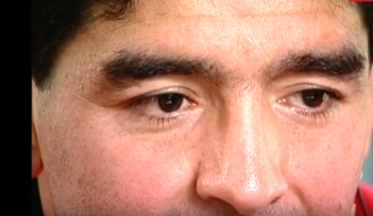 Imagen de MARADONA VIENDO A MARADONA