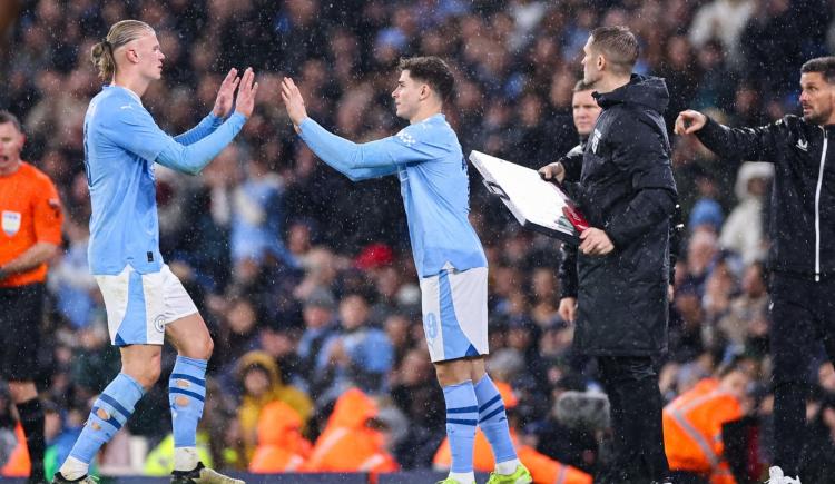 Imagen de Con pocos minutos de Julián Álvarez, el City venció a Newcastle