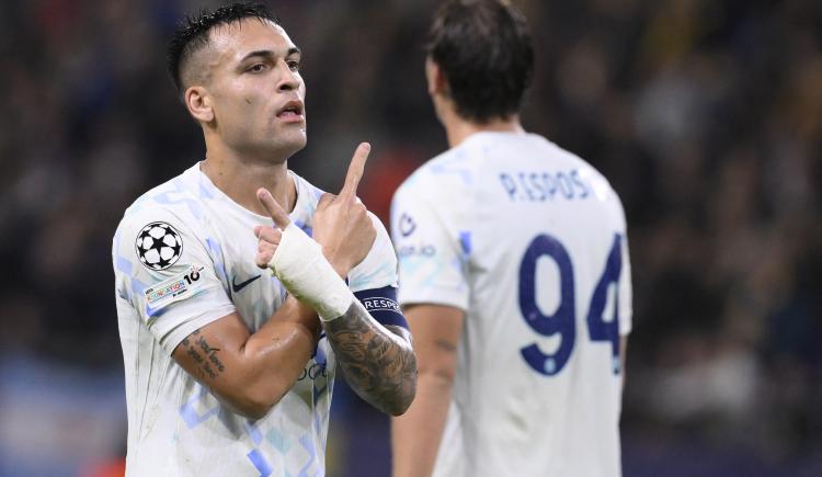 Imagen de Indomable: Lautaro Martínez aportó en el andar ideal de Inter en la Champions