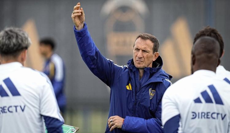 Imagen de La única duda en la formación de Boca para enfrentar a Unión