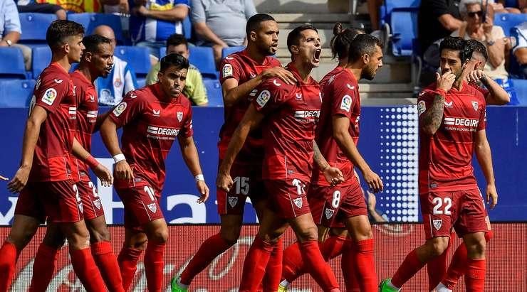 Imagen de Lamela, protagonista en el primer triunfo de Sevilla en la temporada