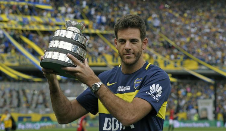 Imagen de Las fotos inéditas de Juan Martín Del Potro en la Bombonera