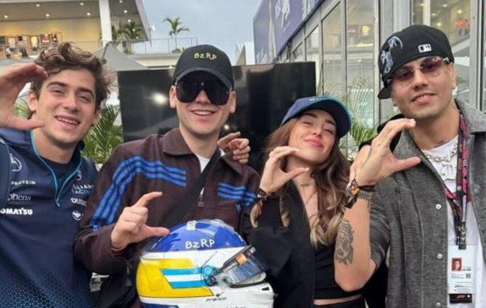 Imagen de De la pista al escenario: el evento en el que Franco Colapinto coincidirá con Nicki Nicole