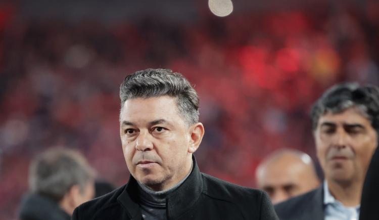 Imagen de Gallardo fue autocrítico y expresó su mala sensación con la lesión de Pezzella