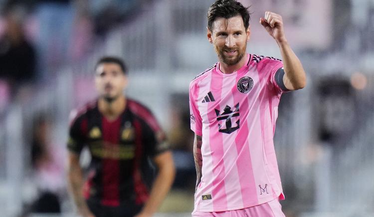 Imagen de Bajo la mirada de La Scaloneta, Messi se lució en la goleada de Inter Miami