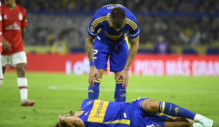 Imagen de Todas las lesiones de Edinson Cavani en Boca y cuantos partidos se perdió