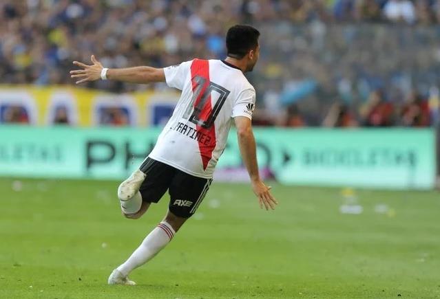 Imagen de Pity Martínez, el ícono de River que volverá a la Bombonera