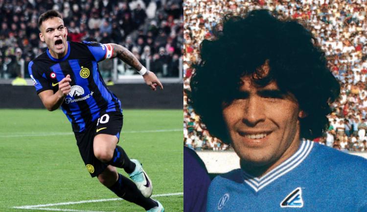 Imagen de El argentino que siguió los pasos de Maradona y Lautaro Martínez