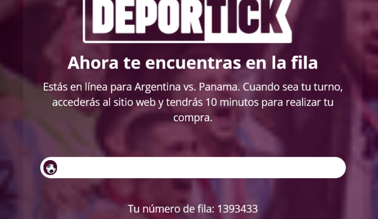 Imagen de Selección Argentina: Comenzó la venta de entradas con una extensa cola virtual