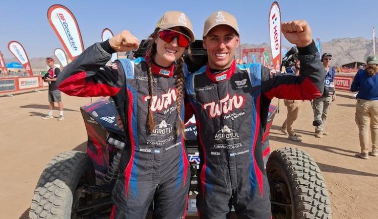 Imagen de Argentinos en el Dakar: Nicolás Cavigliasso y Valentina Pertegarini ganaron las etapas 1 y 2
