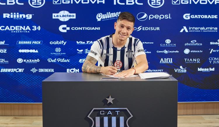 Imagen de Rodrigo Garro renovó su contrato con Talleres