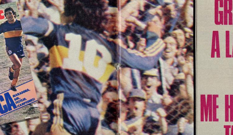 Imagen de Boca campeón Metropolitano 81