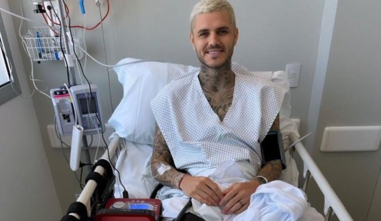 Imagen de Habló Mauro Icardi tras la cirugía por su rotura de ligamento