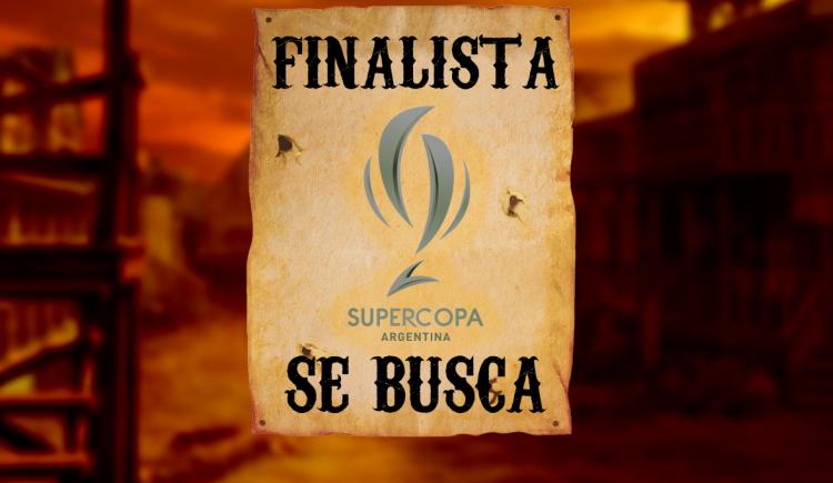 Imagen de SE BUSCA FINALISTA DE LA SUPERCOPA ARGENTINA