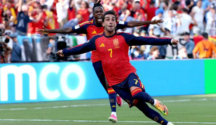 Imagen de El gol de Ferrán Torres que le dio el título a España