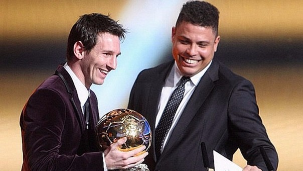 Imagen de El guiño de Ronaldo para Leo Messi