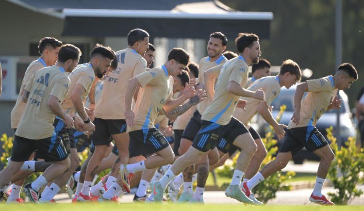 Imagen de La Selección Argentina establecida en Miami recibe a sus soldados