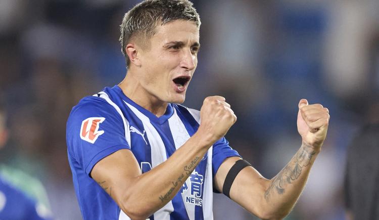 Imagen de Nahuel Tenaglia le dio una alegría agónica a Chacho Coudet