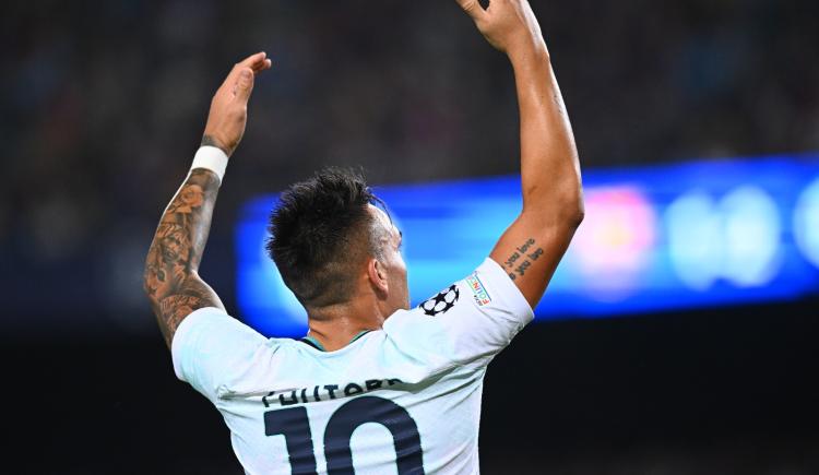 Imagen de Lautaro Martínez dejó al Barcelona al borde de la eliminación