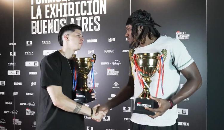 Imagen de Rockeros al volante: Respaud y Clarke aceleran en la F1 Exhibition