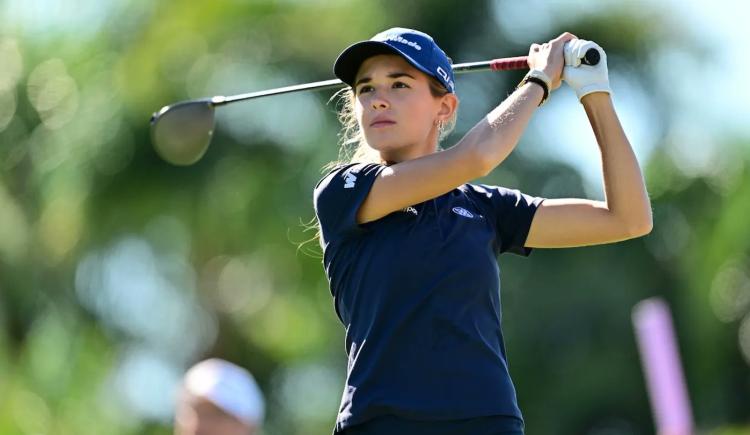 Imagen de La nieta de Donald Trump debutó en el circuito LPGA: terminó última en The Annika