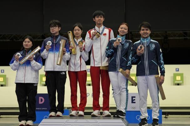 Imagen de Quién ganó la primera medalla de oro en París 2024